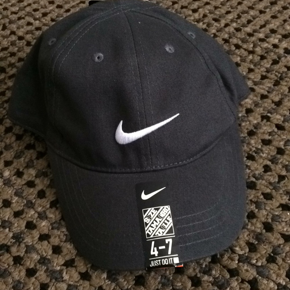 Nike hat.